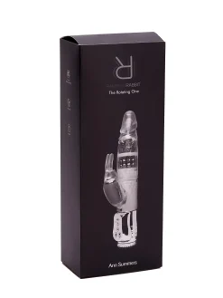 Rotating Rampant Rabbit Glitter Jelly Vibrator