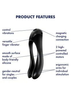 Satisfyer Candy Cane Finger Vibrator