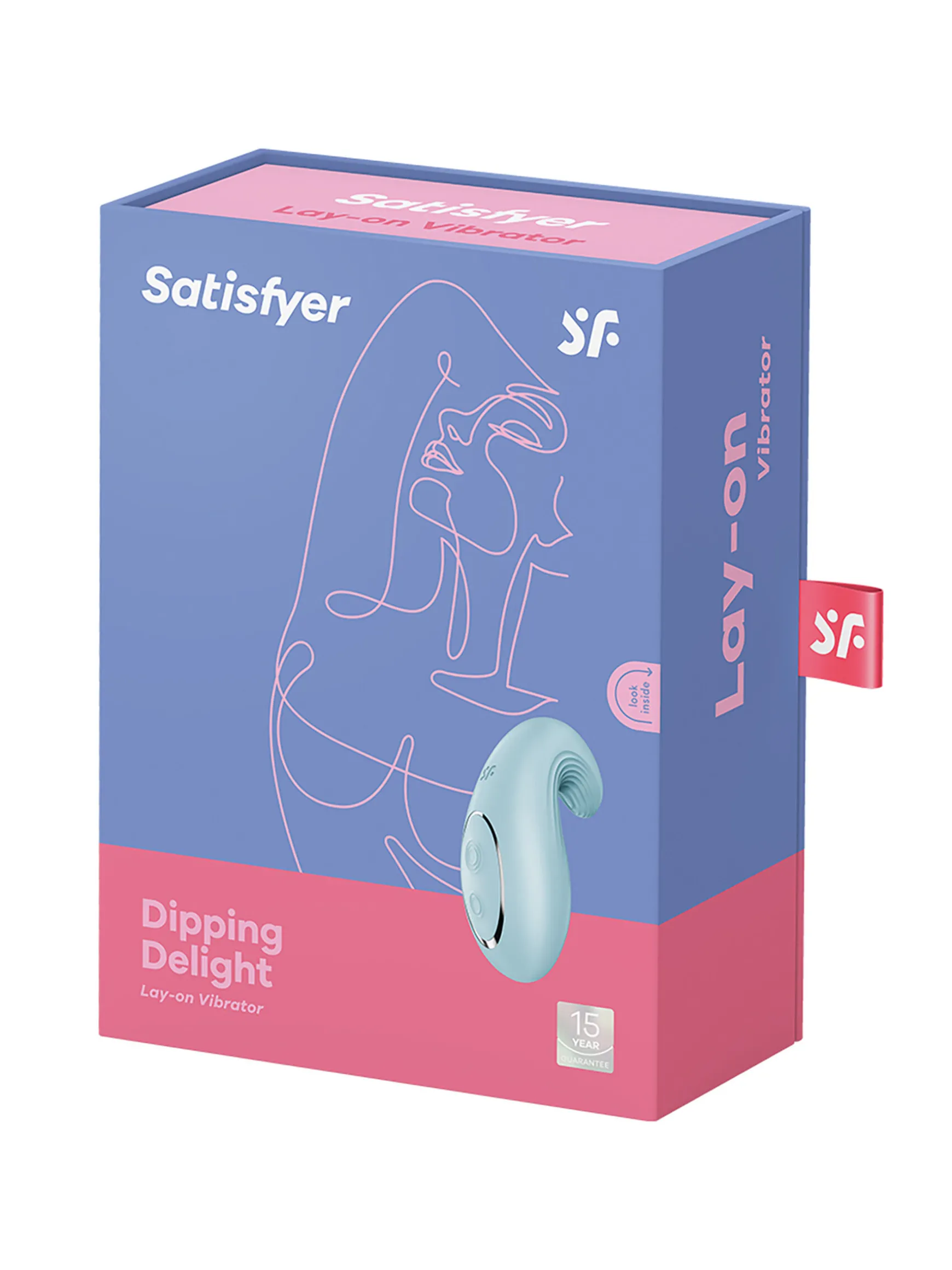 Satisfyer Dipping Delight Dual Motor Lay-On Vibrator