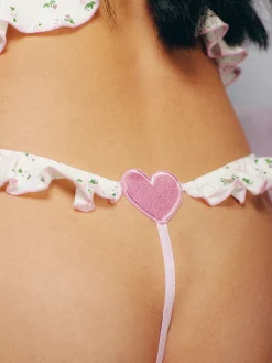 Scarlett Thong - White