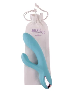 Self Love Dual Simulation Silicone Rabbit Vibrator