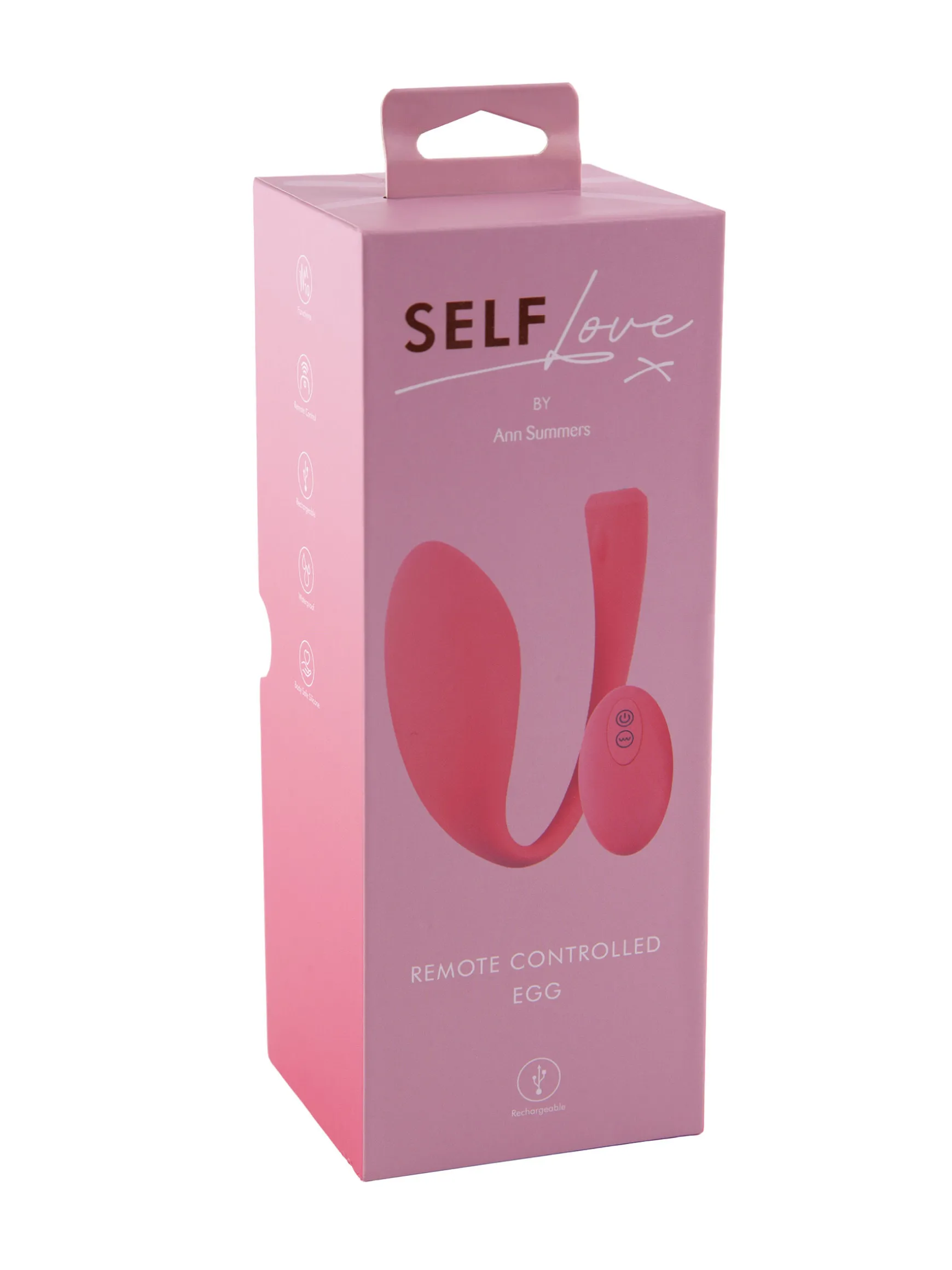Self Love Remote Control Dual Stimulation Silicone Vibrating Love Egg