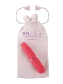 Self Love Ripple Texture Silicone Bullet Vibrator