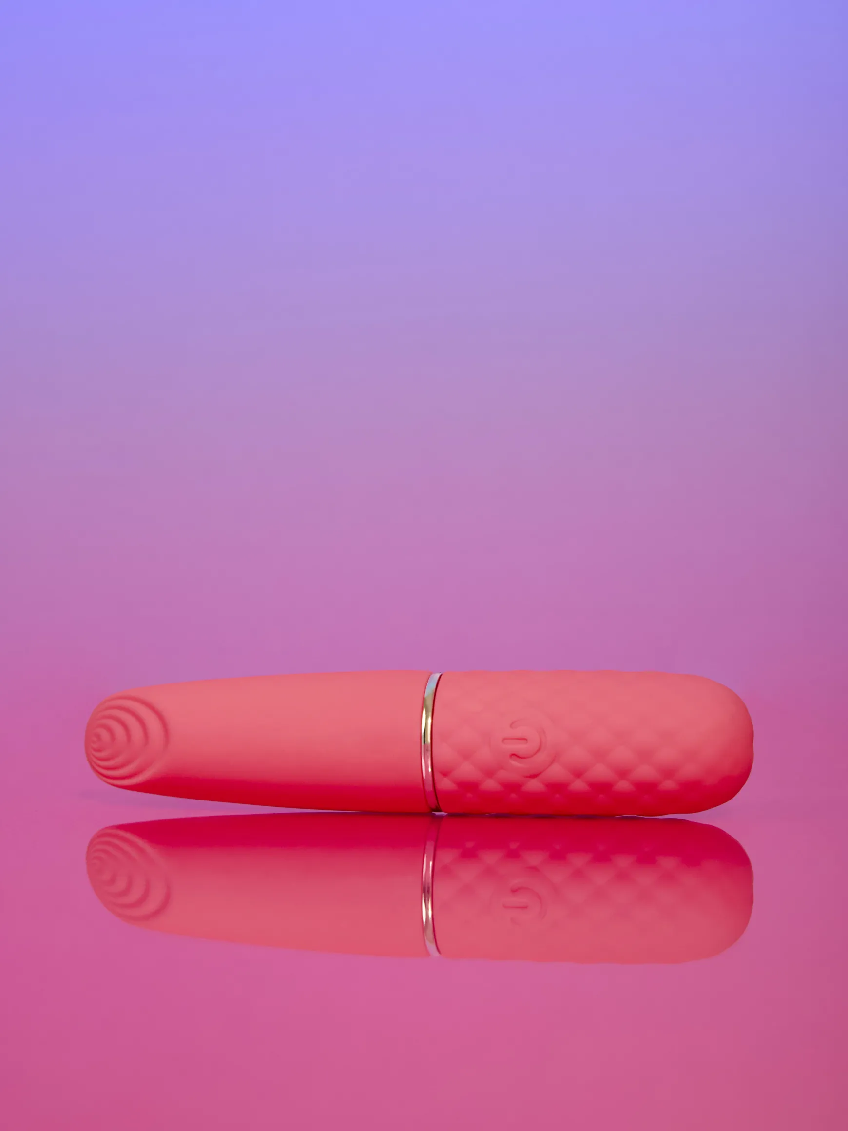 Self Love Ripple Texture Silicone Bullet Vibrator