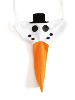 Sexy Christmas Snowman Pouch for Men