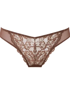 Sexy Lace Brazilian Knickers - Nude 04