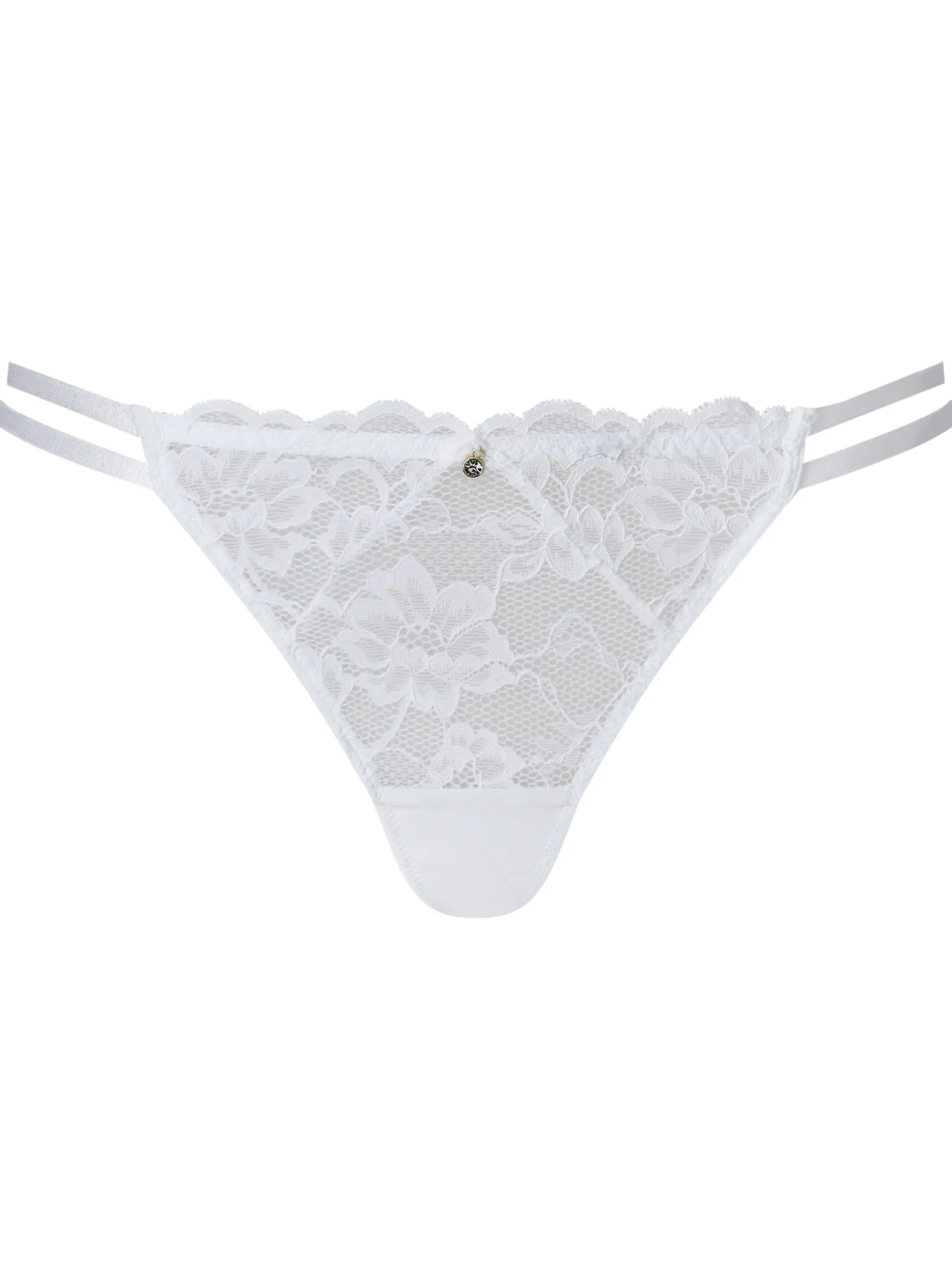 Sexy Lace G-String - White