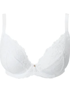 Sexy Lace Non Padded Fuller Bust Plunge Bra Pack of 2 - Assorted