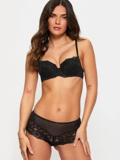 Sexy Lace Padded Balcony Bra - Pack of 2 - Assorted