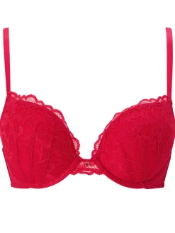 Sexy Lace Padded Plunge Bra - Pack of 2 - Multi