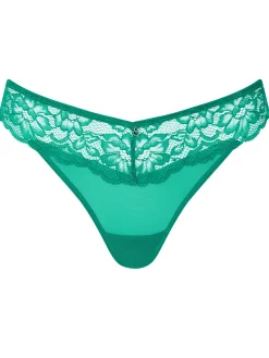 Sexy Lace Thong - Green