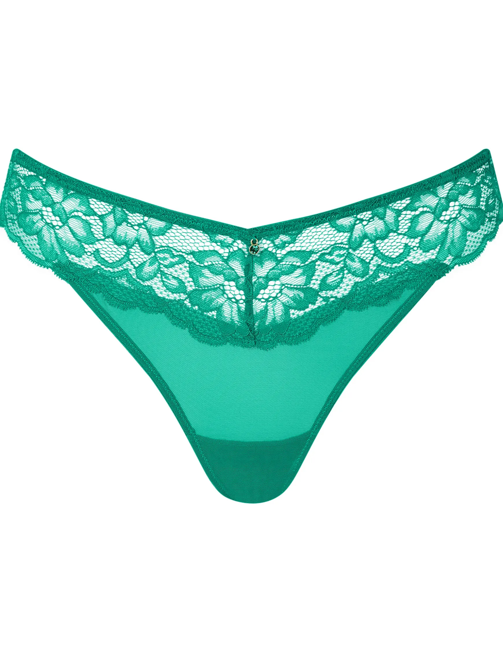 Sexy Lace Thong - Green