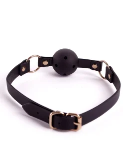 Signature Faux Leather Ball Gag