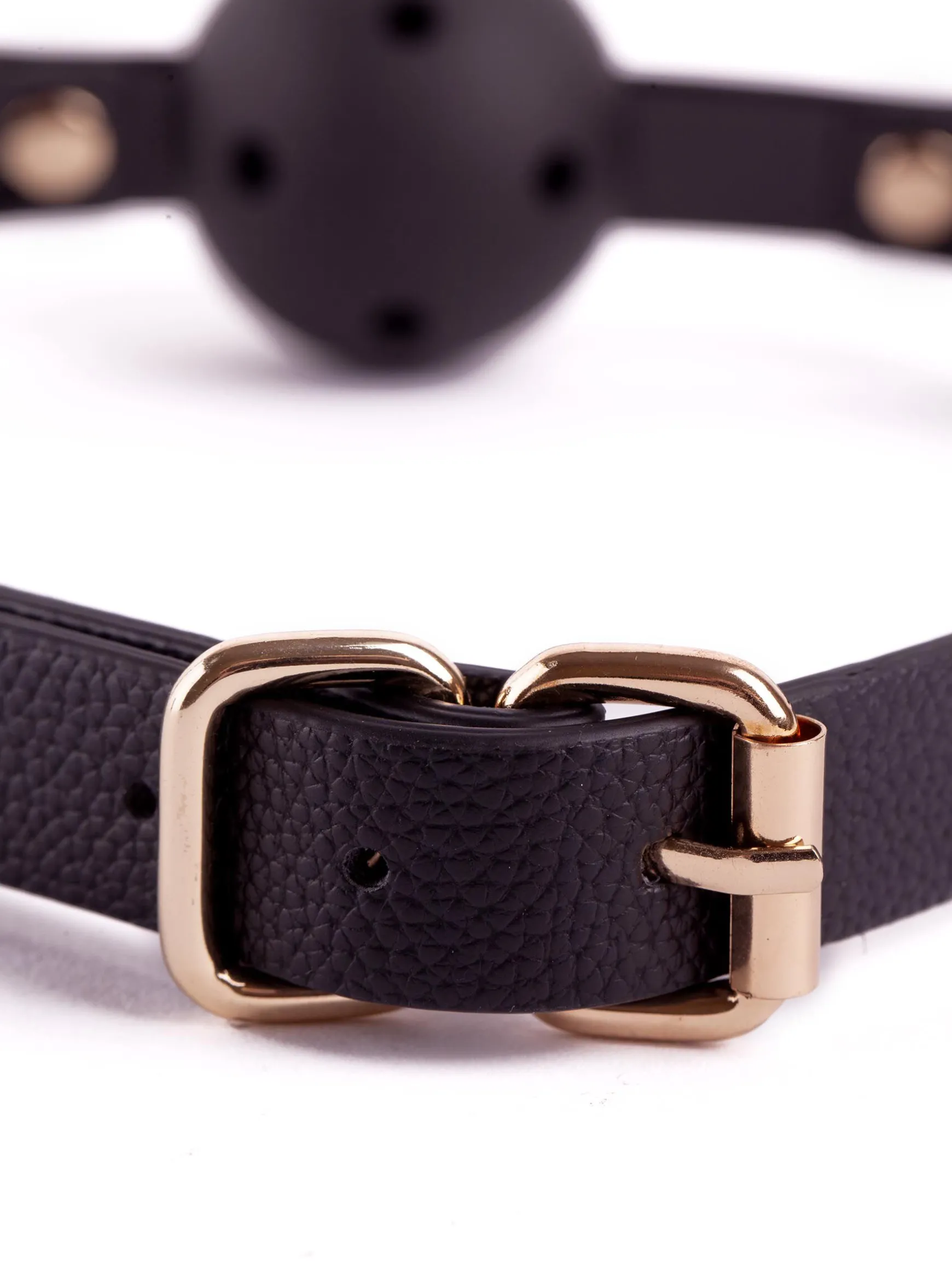 Signature Faux Leather Ball Gag