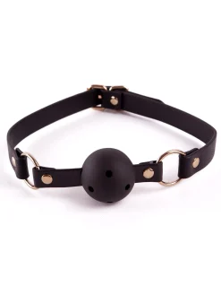 Signature Faux Leather Ball Gag