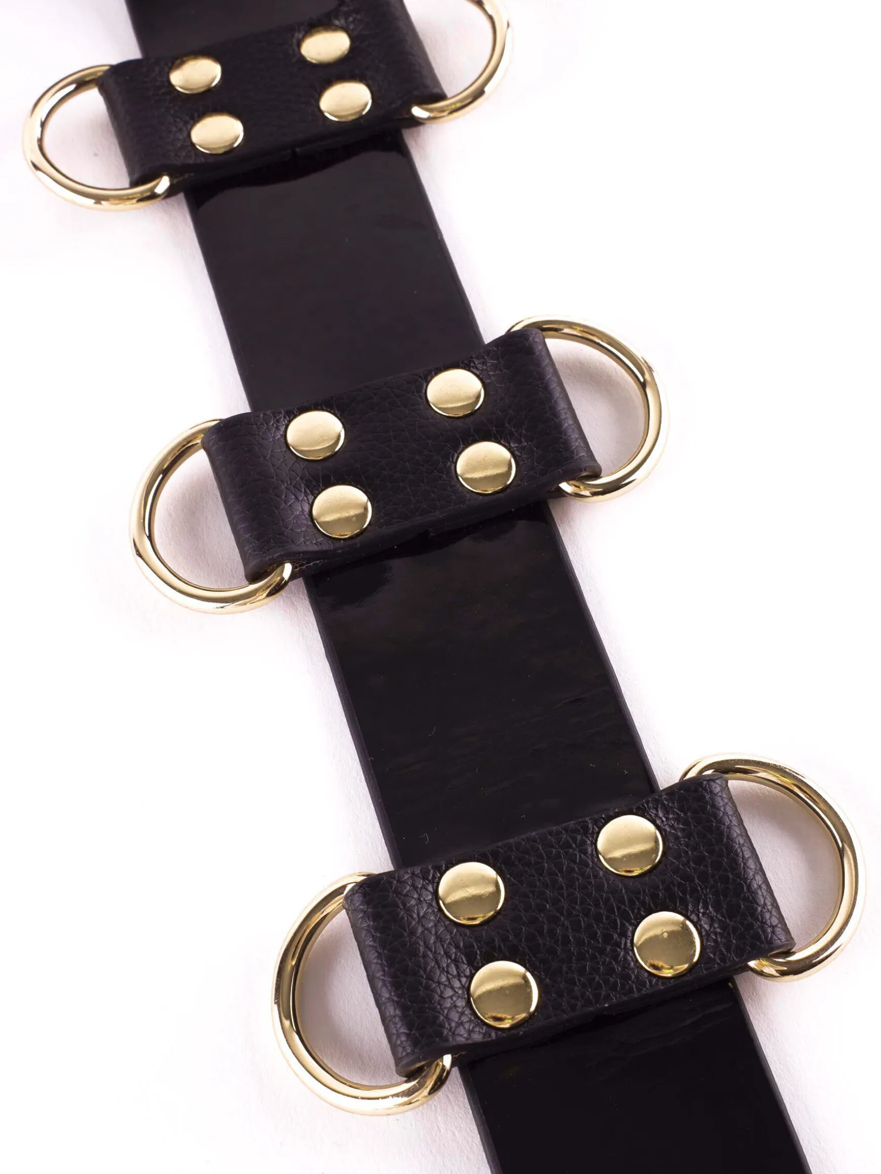 Signature Faux Leather Neck to Wrist Restraint