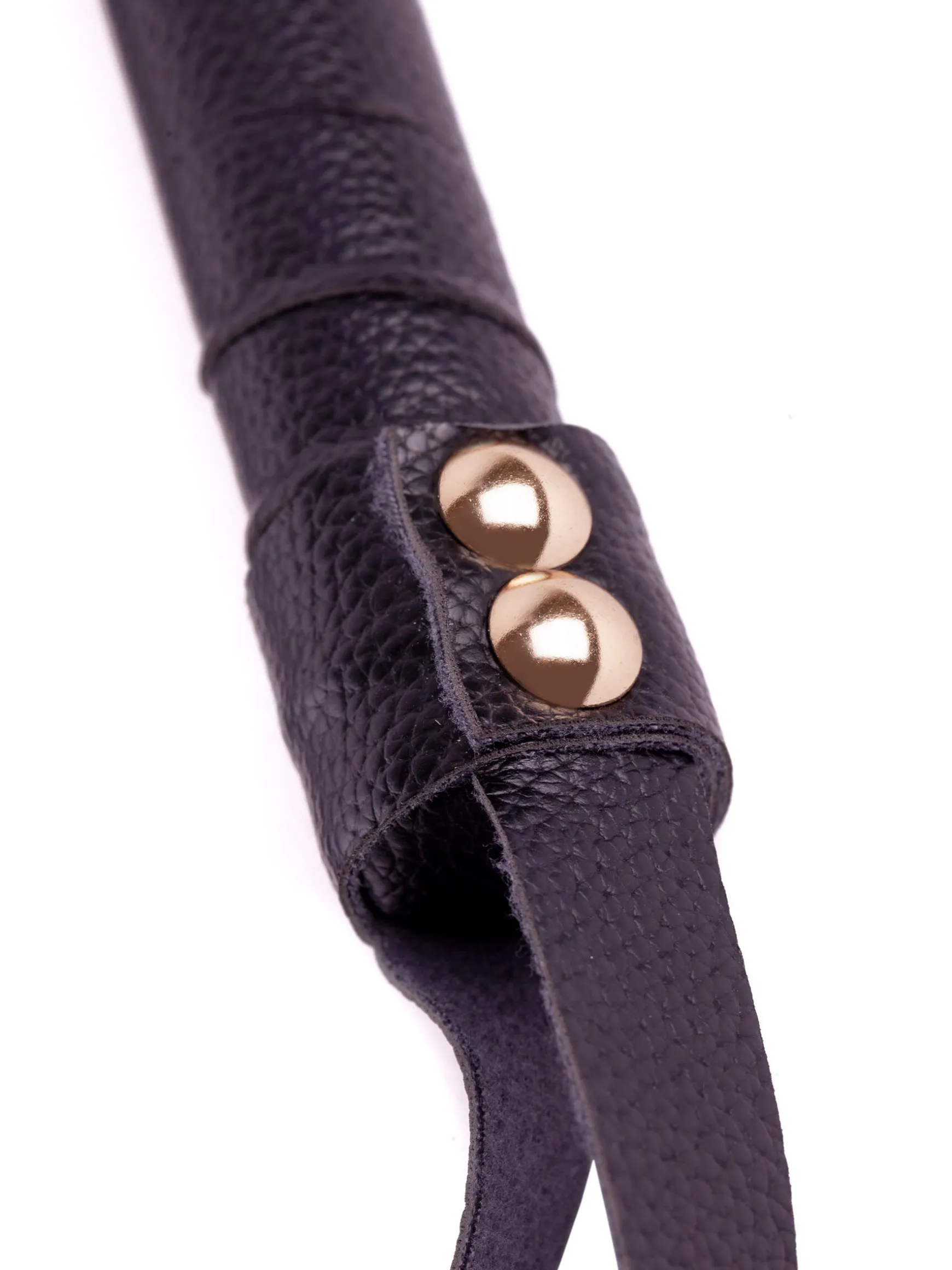 Signature Faux Leather Whip
