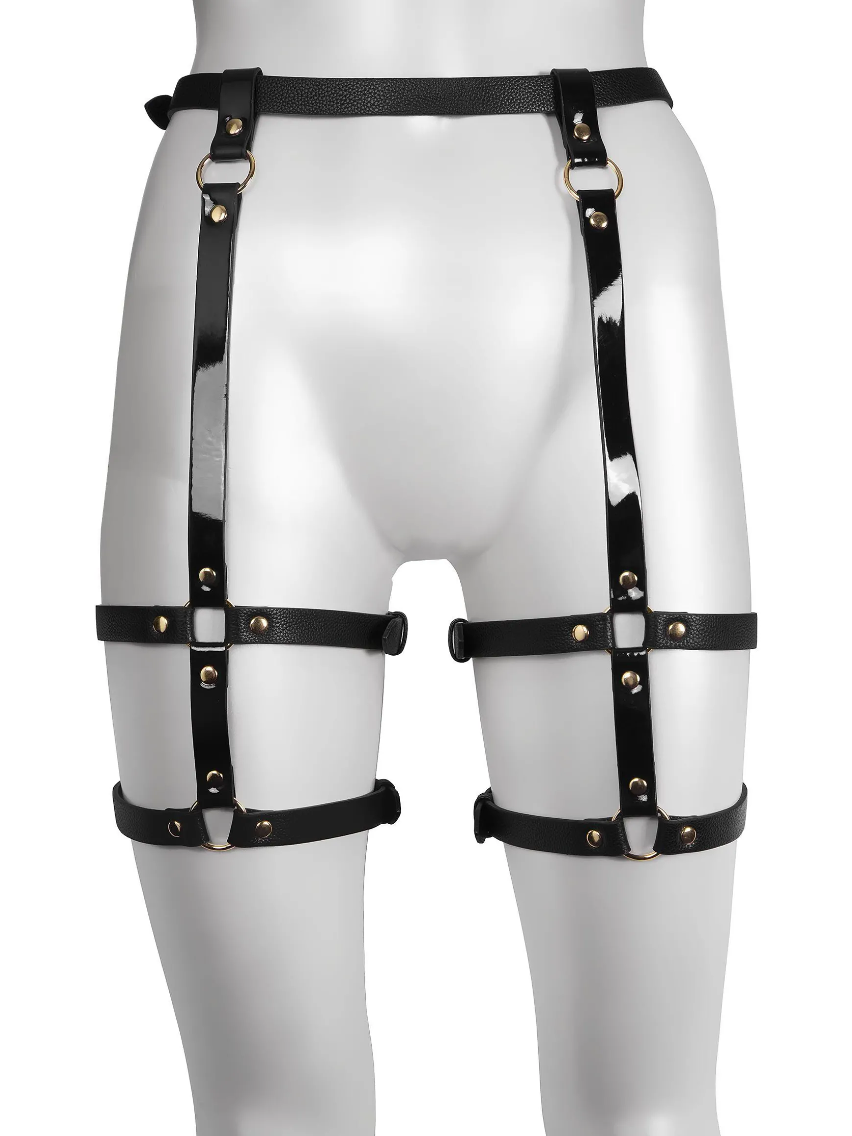 Signature High Shine Leg Harness