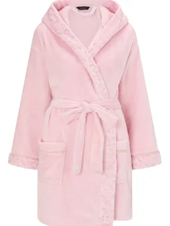 Signature Sparkle Fluffy Robe - Pale Pink
