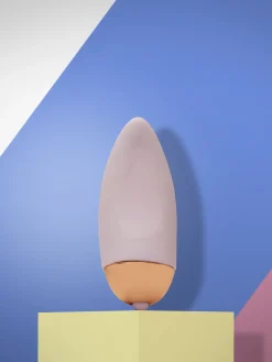Silicone Pebble Massaging Clitoral Vibrator