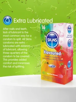 Skins Condoms Flavours 16 Pack