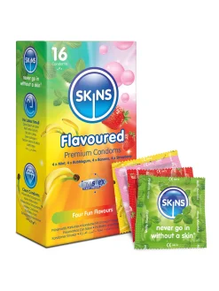 Skins Condoms Flavours 16 Pack