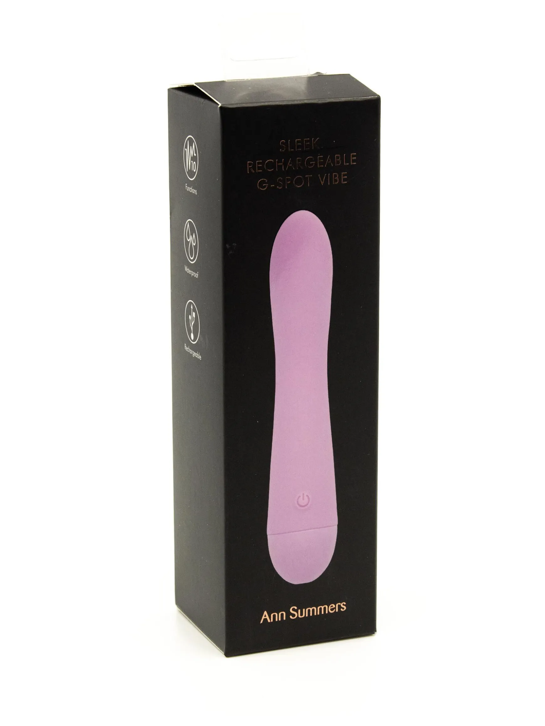 Sleek Rechargeable Waterproof G-Spot Vibrator
