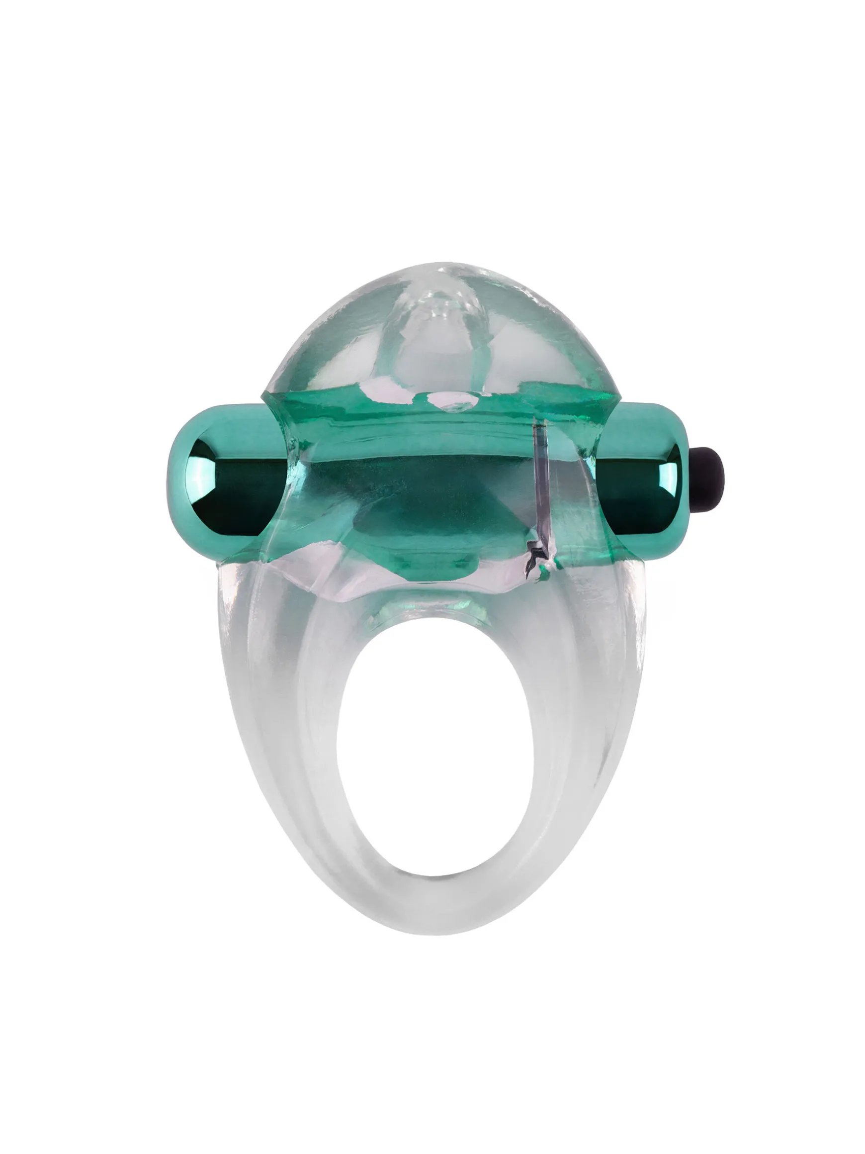 Sleek Vibrating Couples Cock Ring with Removable Bullet