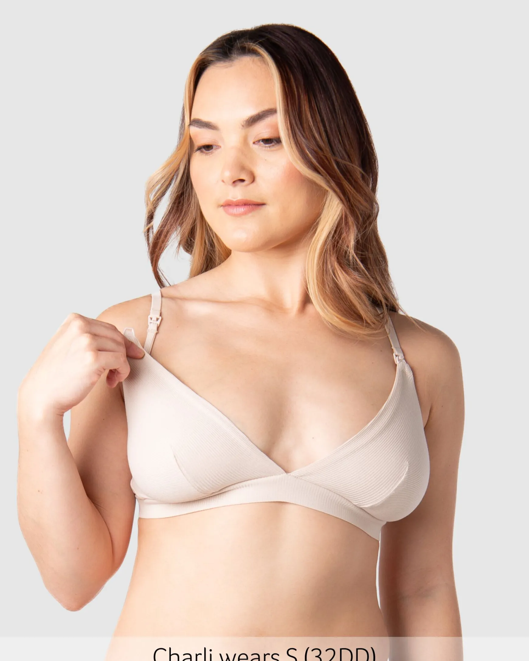 Solace Nursing Bra - Nude 01