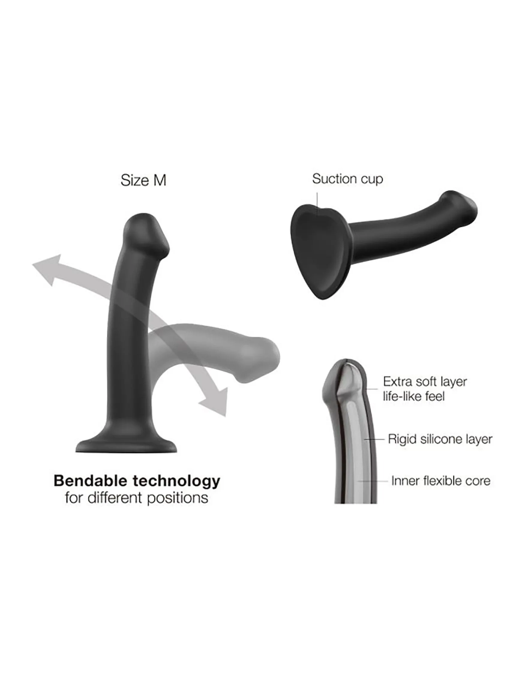 Strap On Me Dual Density Dildo