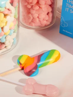 Strawberry Willy Lolly Rude Edible Sweets