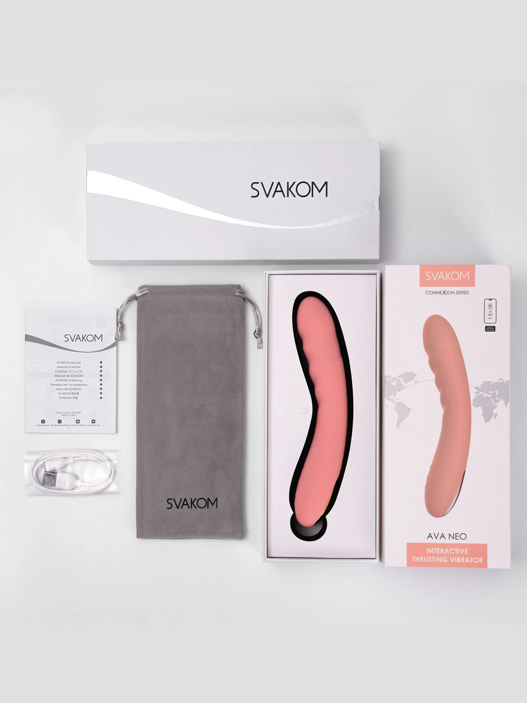 Svakom Ava Neo Interactive Thrusting Vibrator