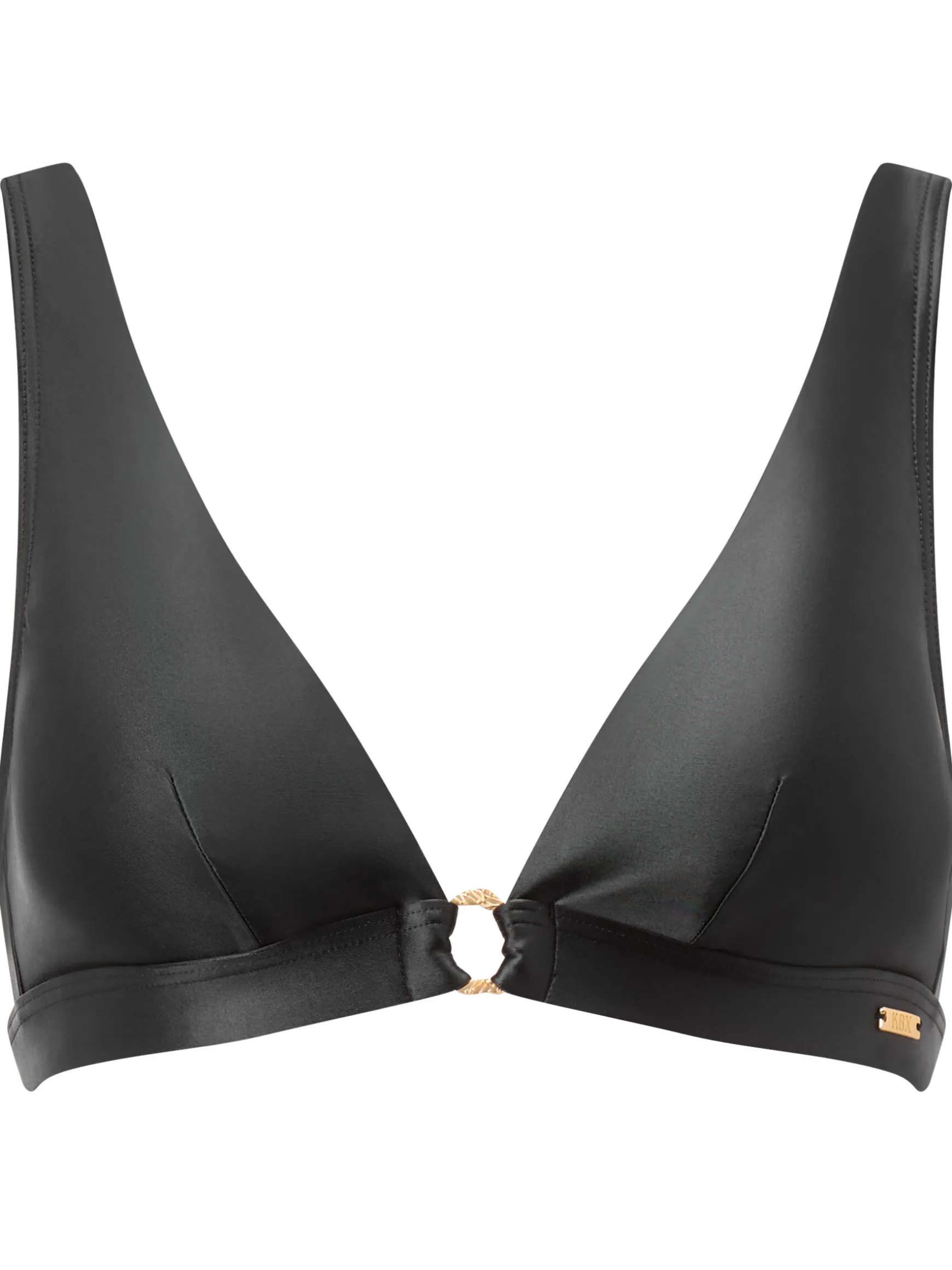 Swim Solid Collections Bikini Top - Black