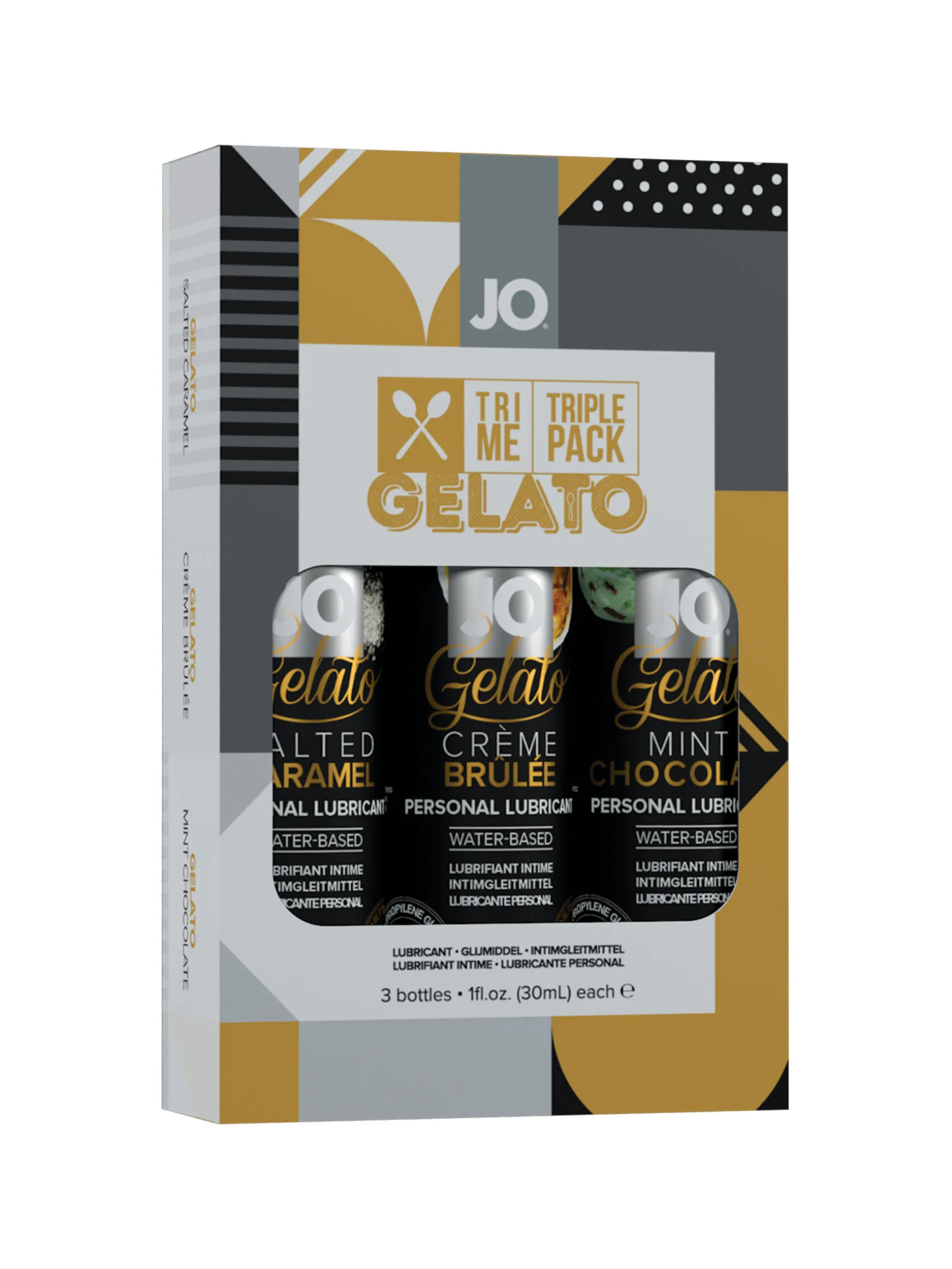 System Jo Gelato Flavoured Lubricant Triple Pack 3 x 30ml Set