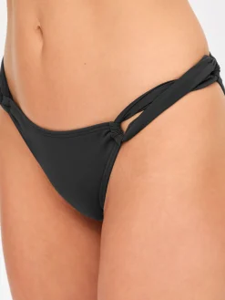 Tanga Bikini Bottom - Black