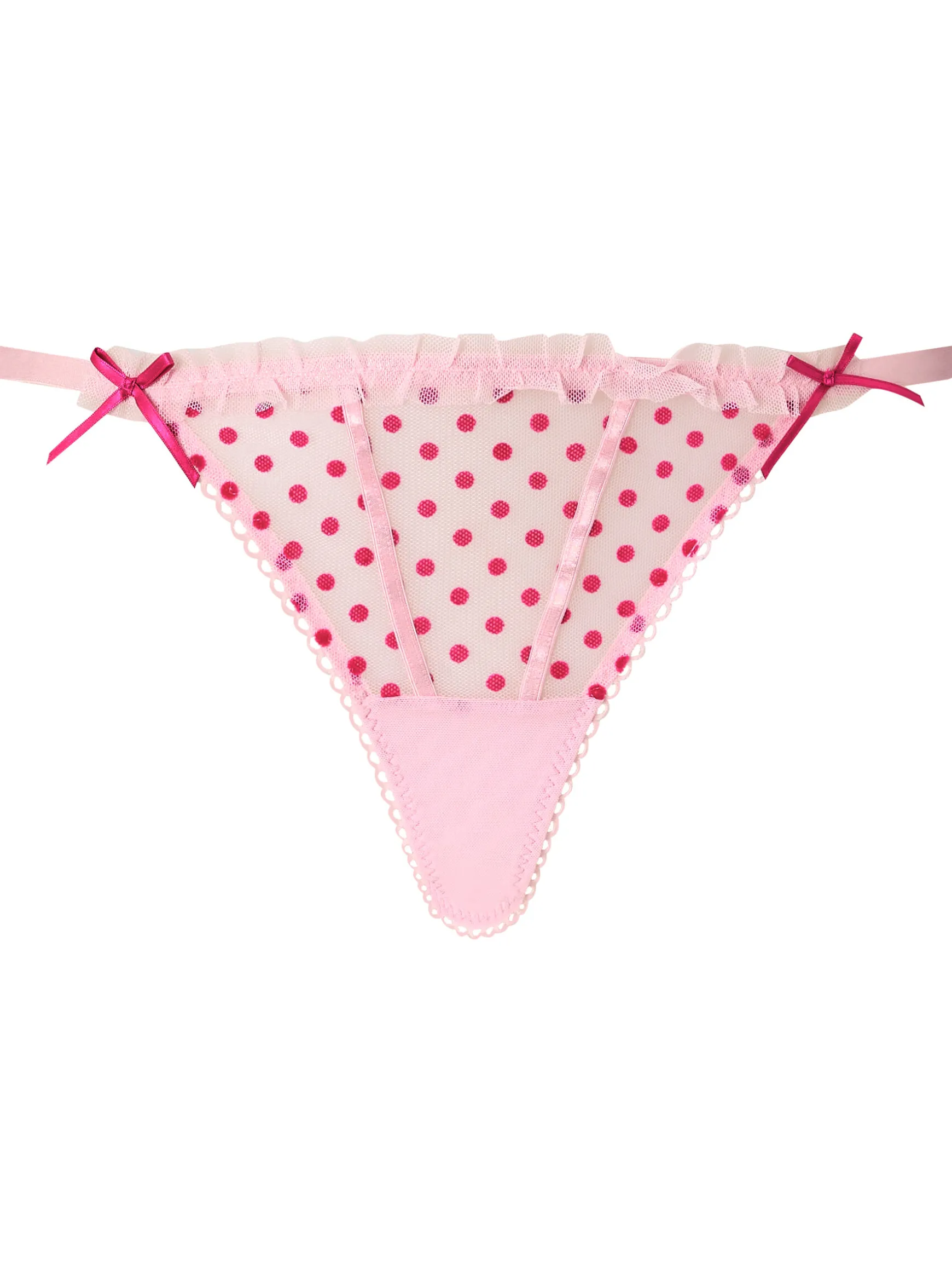 Tease & Trouble G-String - Pale Pink