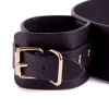 Thigh To Wrist PU Cuffs Bondage Restraint