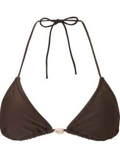 Triangle Bikini Top - Brown