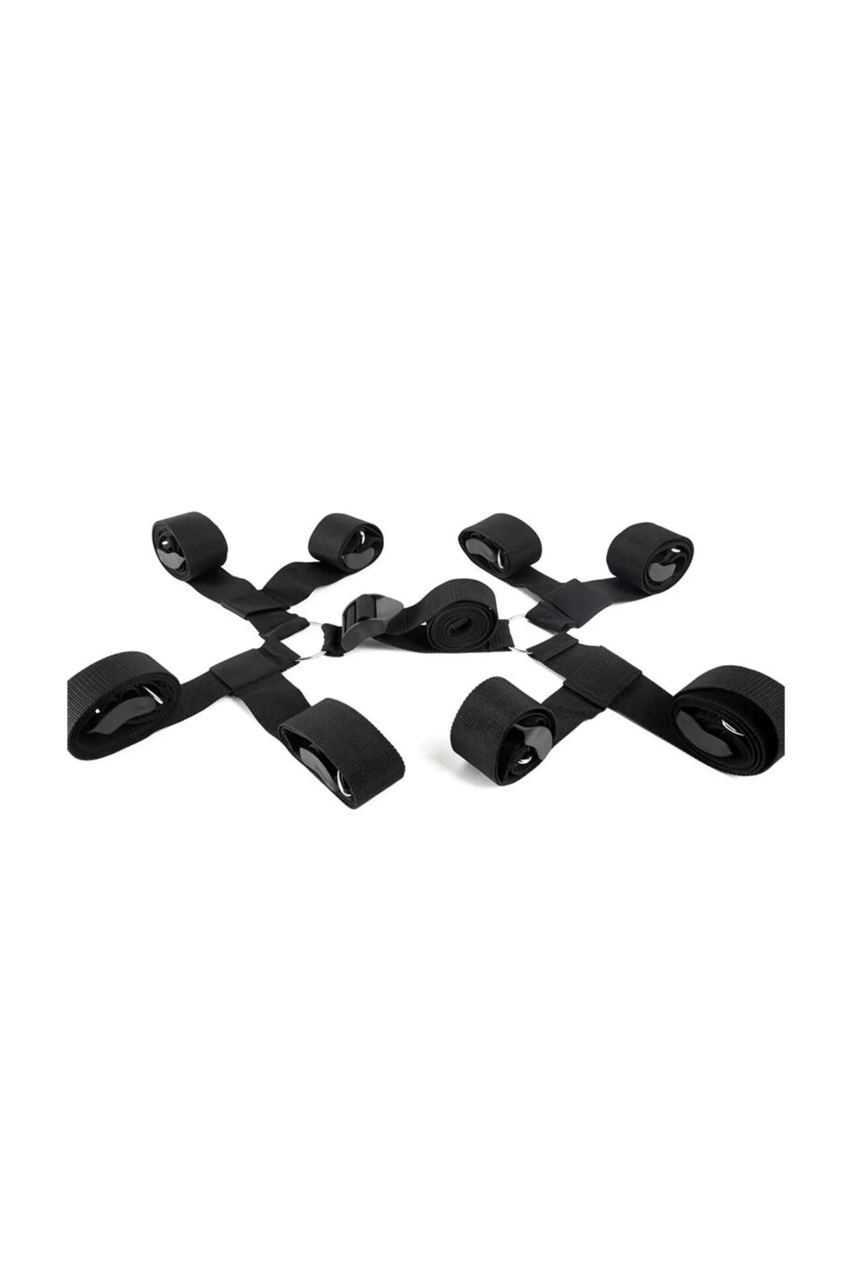 Under Bed PU Adjustable 10 Piece Restraint Kit