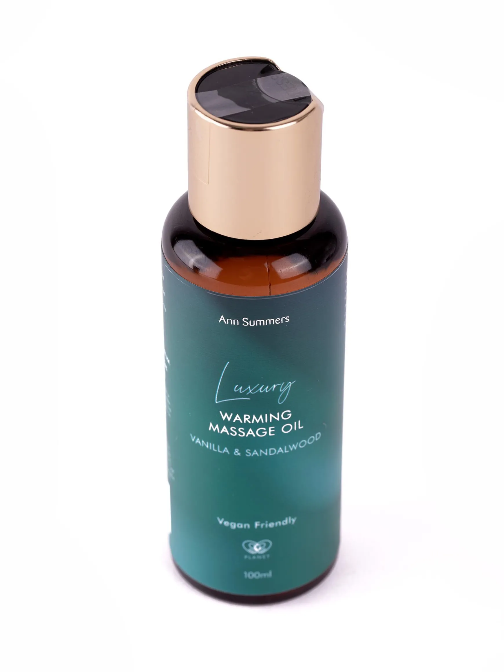 Vanilla & Sandalwood Luxury Warming Massage Oil 100ml