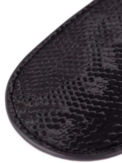 Viper Faux Snake Leather Paddle