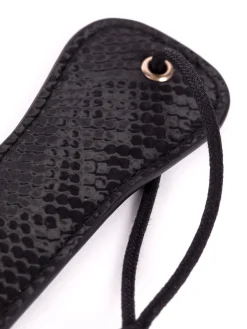Viper Faux Snake Leather Paddle