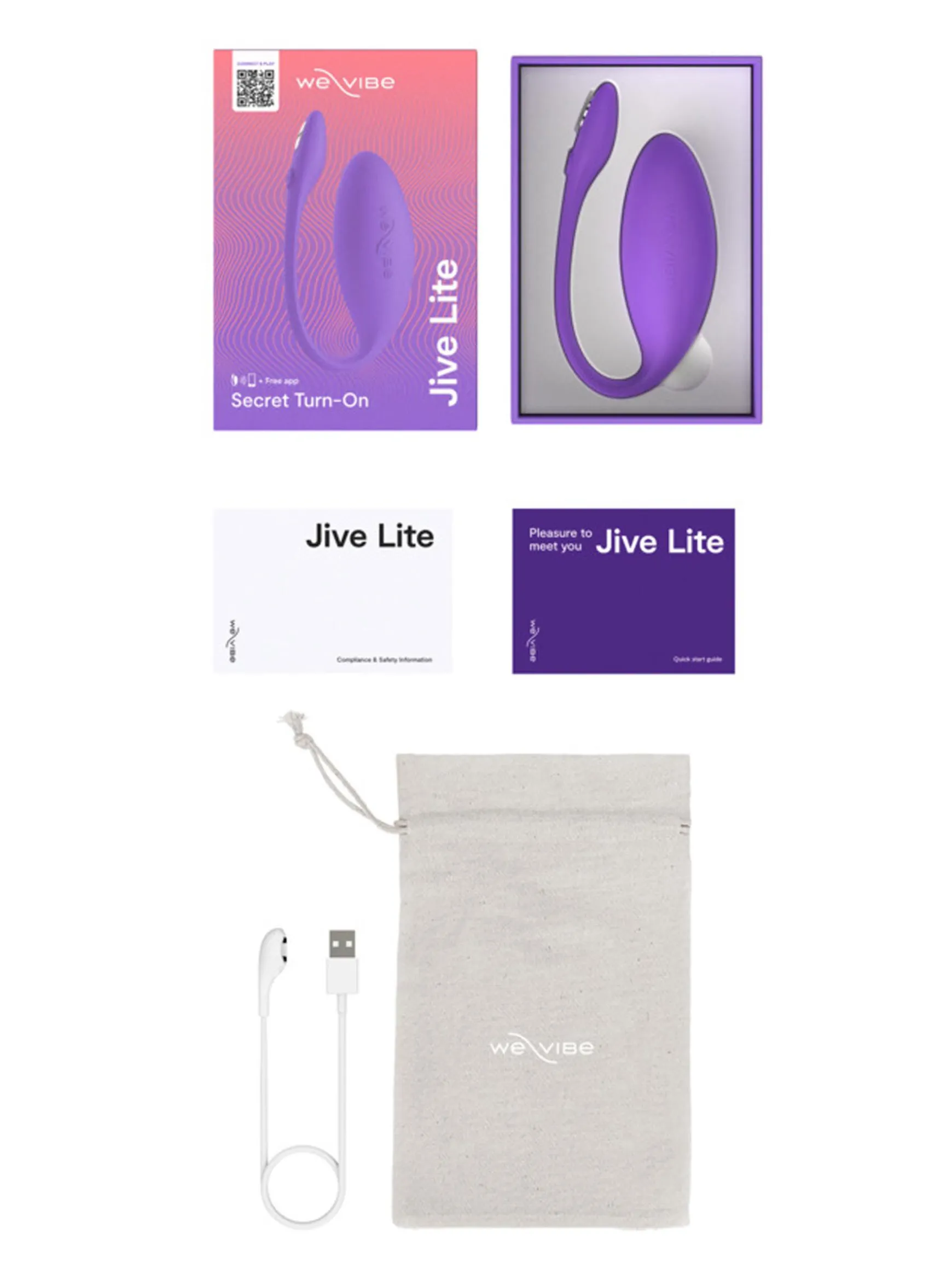 We Vibe Jive Lite Love Egg Vibrator