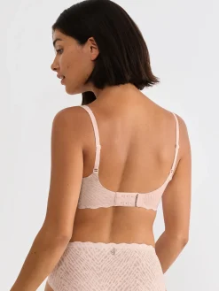 Zero Feel Bliss Long Line Bra - Nude