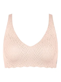 Zero Feel Bliss Long Line Bra - Nude